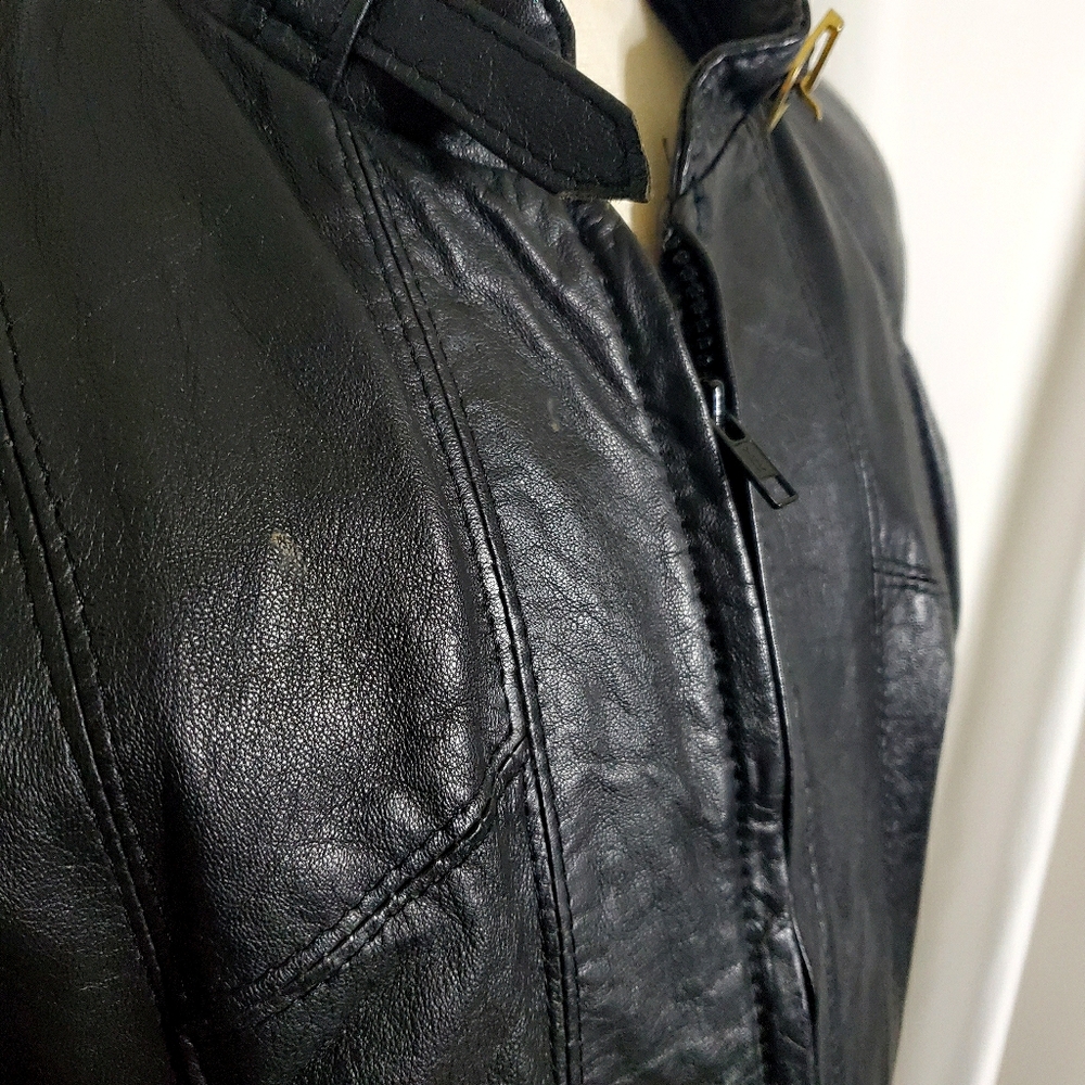 VINTAGE Artpel Leather Jacket
